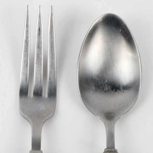 Lot Of 3 Vintage International Pewter Farmington Tablespoon Teaspoon Fork