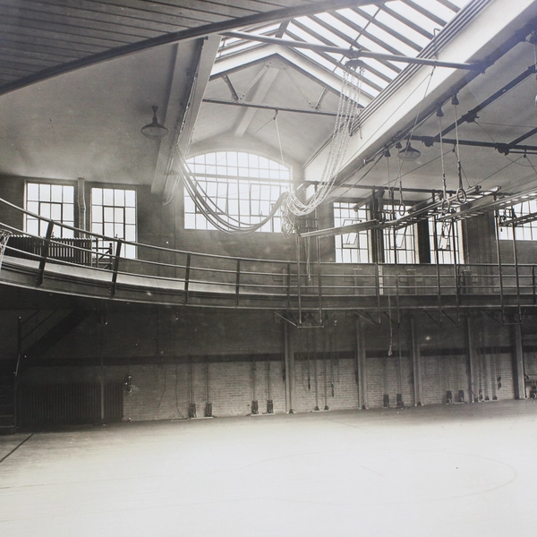 Vintage Gymnasium Photo Detroit Michigan 