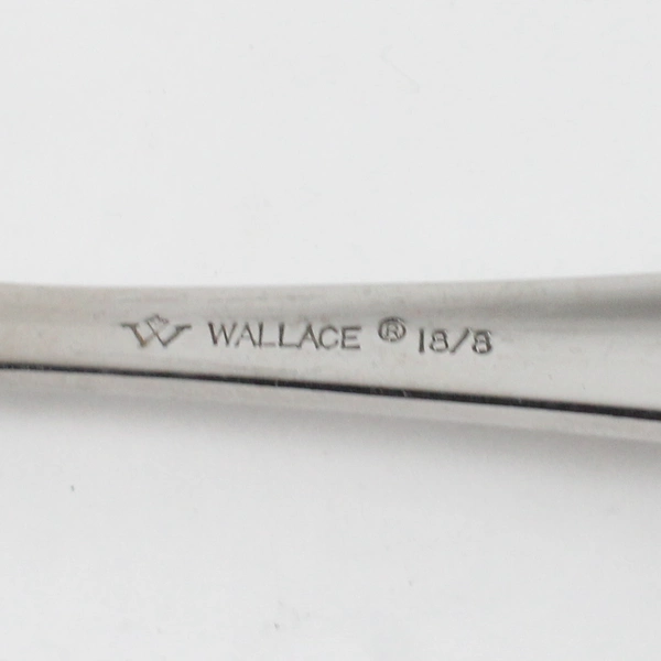 Set of 3 Wallace 18/8 Oval Soup Spoons 7.75"