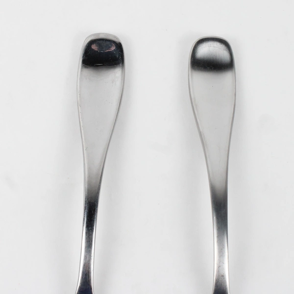Lot Of 2 Oneida Silver Satin Voss (Stainless) Flatware Serving Set 9" Long