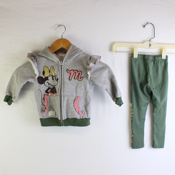 Disney Minnie Mouse 2 Piece Outfit Girls' Size 2T