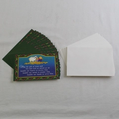 Set of 14 VTG Dayspring Religious Christmas Greeting Cards with Envelopes