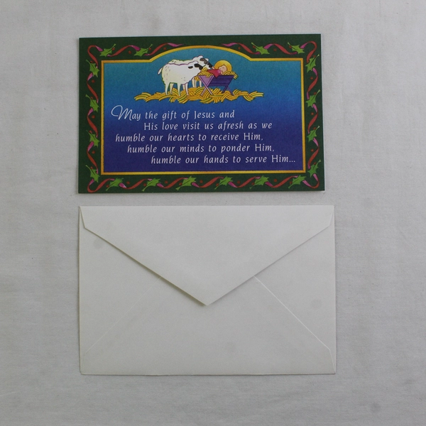 Set of 14 VTG Dayspring Religious Christmas Greeting Cards with Envelopes