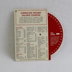 VTG 1963 Carnation Instant Calorie Counter Promotional