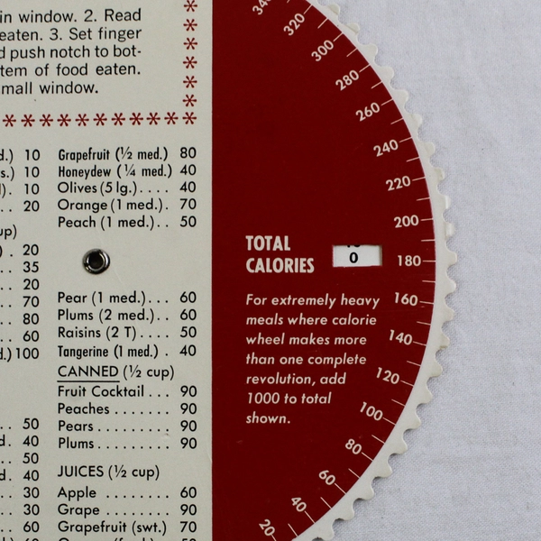 VTG 1963 Carnation Instant Calorie Counter Promotional