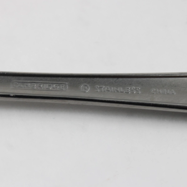 Lot of 5 International Silver Astra Pattern Serving Spoons Stainless 8.75"