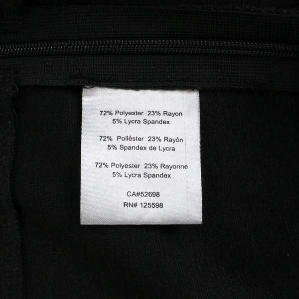 Ellen Tracy Women's 10 Black Pull On Slim Skinny Leg Stretch Dress Pants 