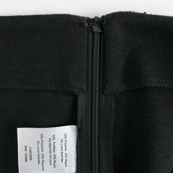 Ellen Tracy Women's 10 Black Pull On Slim Skinny Leg Stretch Dress Pants 