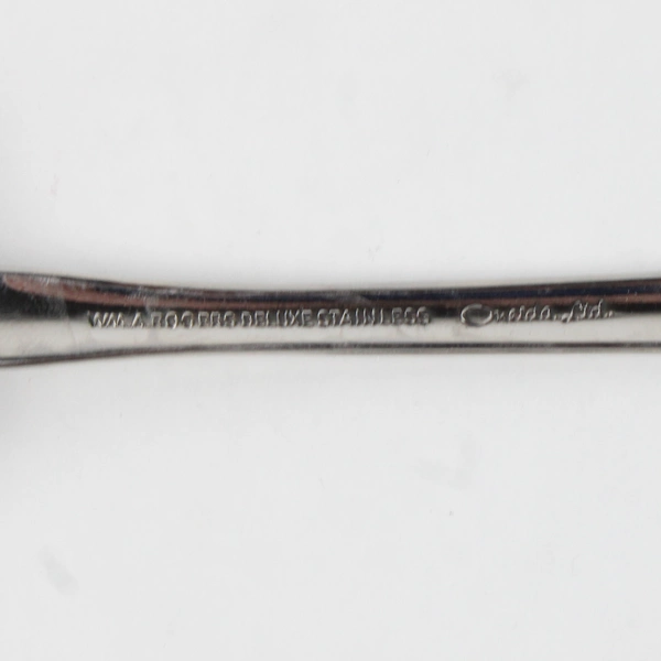 Lot Of 2 Oneida Silver Mansfield (Stainless) Flatware Serving Fork 8.5" Long