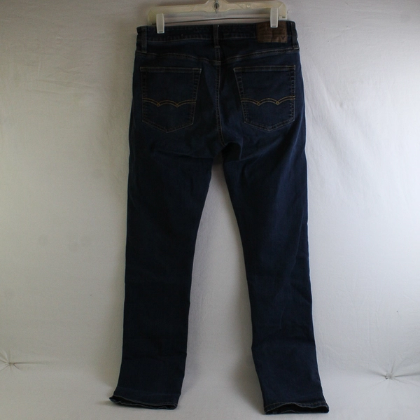 American Eagle Dark Wash Slim Straight Leg Jeans Women's Size 32x34