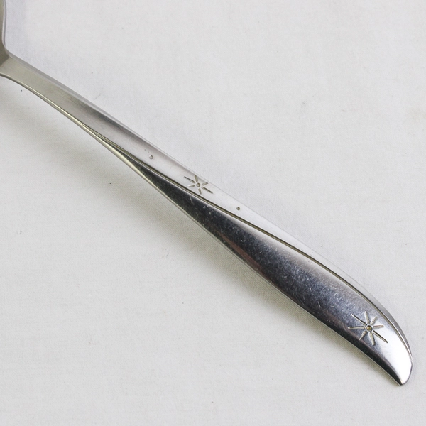 Lot of 3 Oneida Silver Twin Star Pattern Serving Spoons 8.5" Stainless