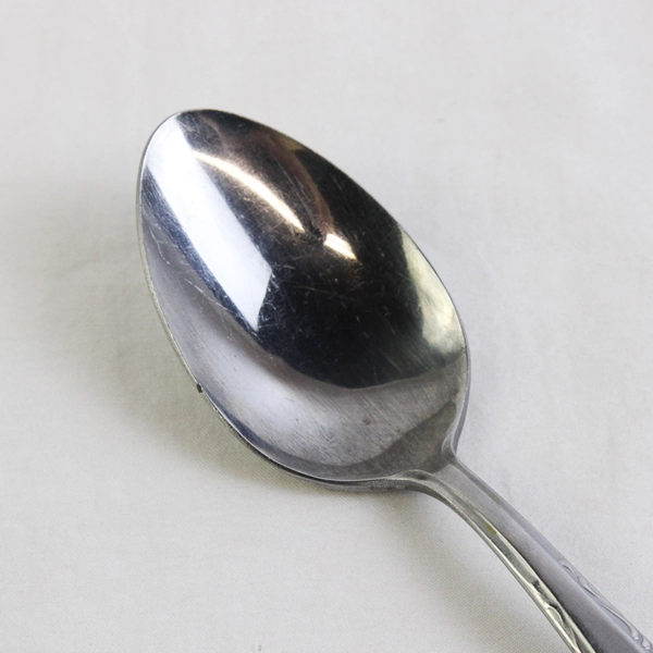 Lot of 3 Stylecraft SYF2 Pattern Oval Shaped Soup Spoons Stainless 7.25" Good