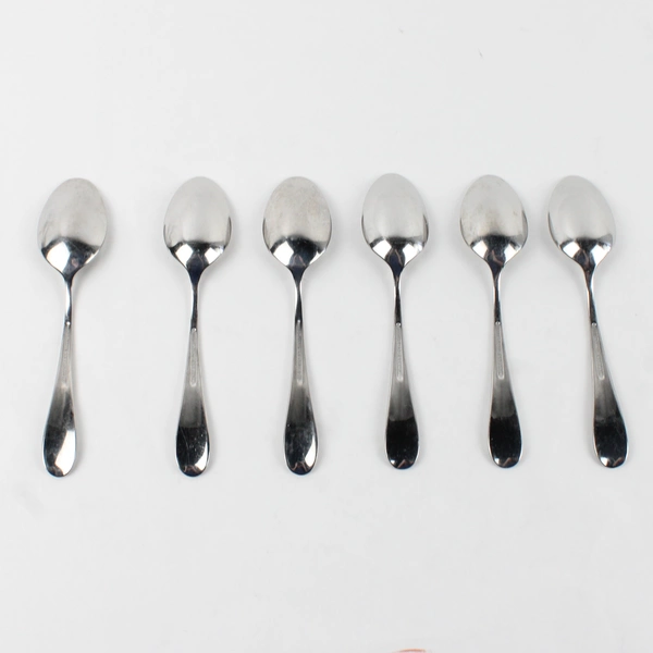 Lot Of 6 Reed & Barton Dalton (Stainless) Flatware Soup Spoons 7.25" Long