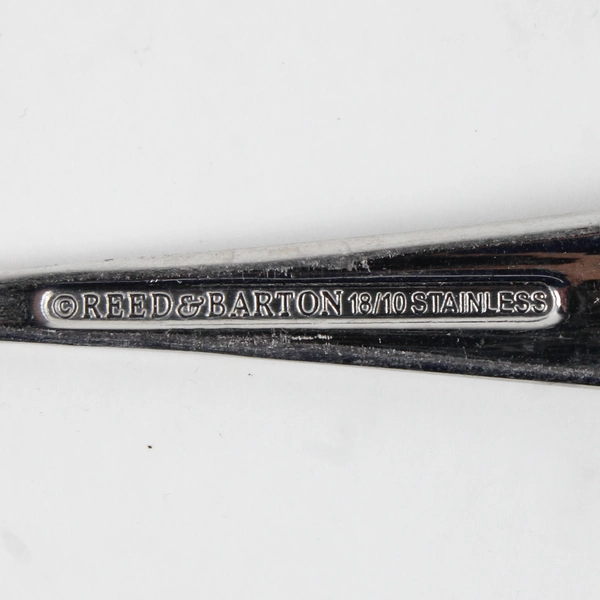 Lot Of 6 Reed & Barton Dalton (Stainless) Flatware Soup Spoons 7.25" Long