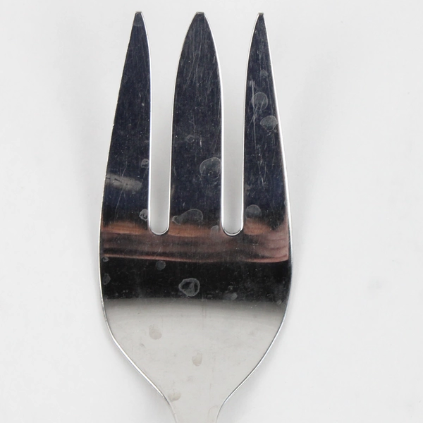 Lot Of 2 Oneida Silver Rogers Danish Court Flatware Serving Forks 8.5" Long