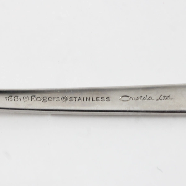 Lot Of 2 Oneida Silver Rogers Danish Court Flatware Serving Forks 8.5" Long