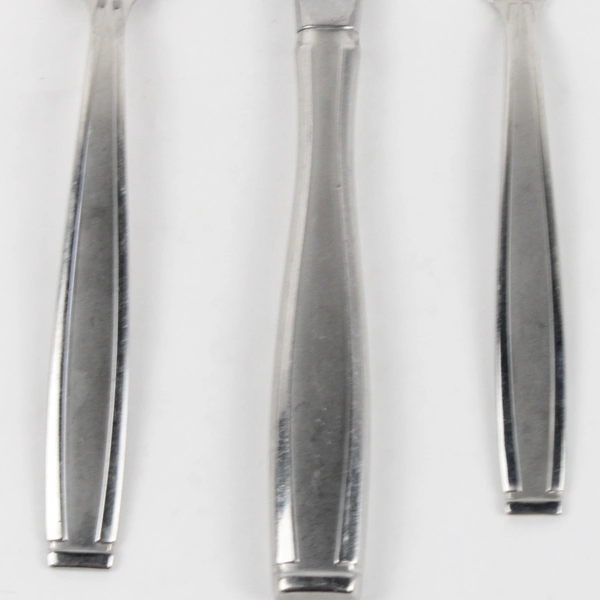 Lot Of 7 Oneida Silver Satin Shasta (Stainless) Flatware 3 Knives & 4 Spoons