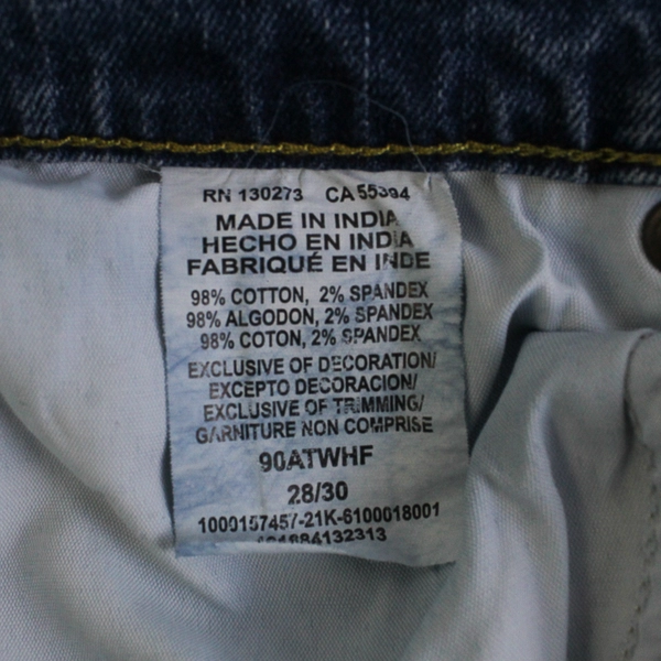 Wrangler Women's 28x30 Medium Wash Blue Athletic Fit Denim Jeans