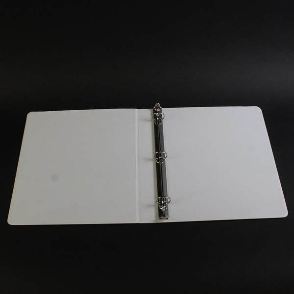 Lot of 4 White 1-Inch 3-Ring Binders Unbranded