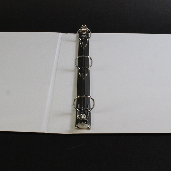 Lot of 4 White 1-Inch 3-Ring Binders Unbranded