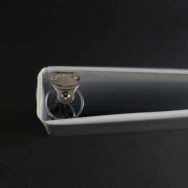 Lot of 4 White 1-Inch 3-Ring Binders Unbranded