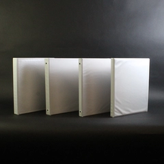 Lot of 4 White 3-Ring Binders by Avery & Wilson Jones
