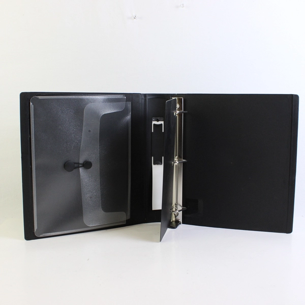 Staples Better Binder View 1.5 Inch D Ring Binder Black 400 Sheet Capacity