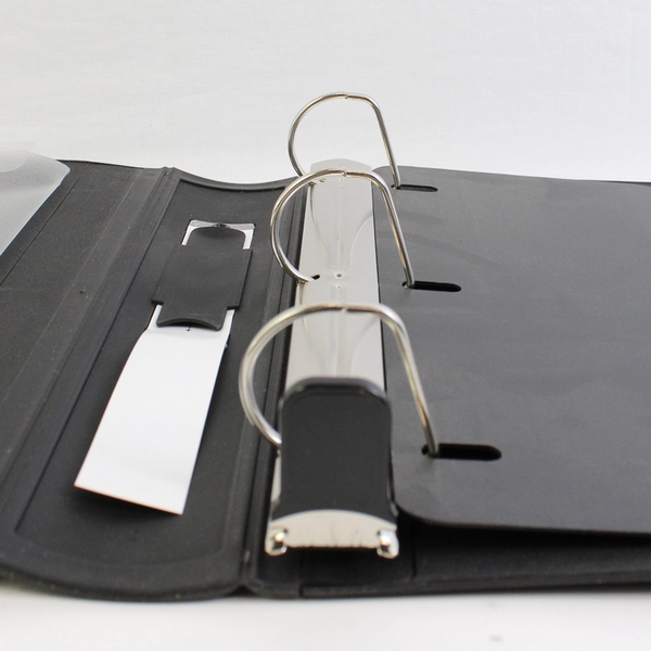 Staples Better Binder View 1.5 Inch D Ring Binder Black 400 Sheet Capacity