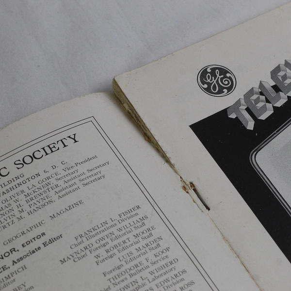 Vintage Lot of 10 National Geographic Magazines 1948 Missing Nov & Dec 