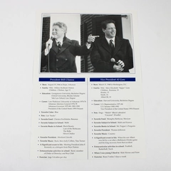 President Bill Clinton Vice President Al Gore Biography Fact Sheet