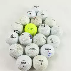 Lot of 19 Wilson Golf Balls Used Good Pre-Owned