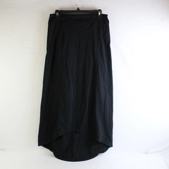 Athleta Women's M Black High Low Midi Activewear Skirt 