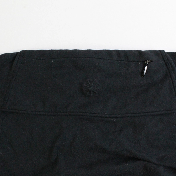 Athleta Women's M Black High Low Midi Activewear Skirt 