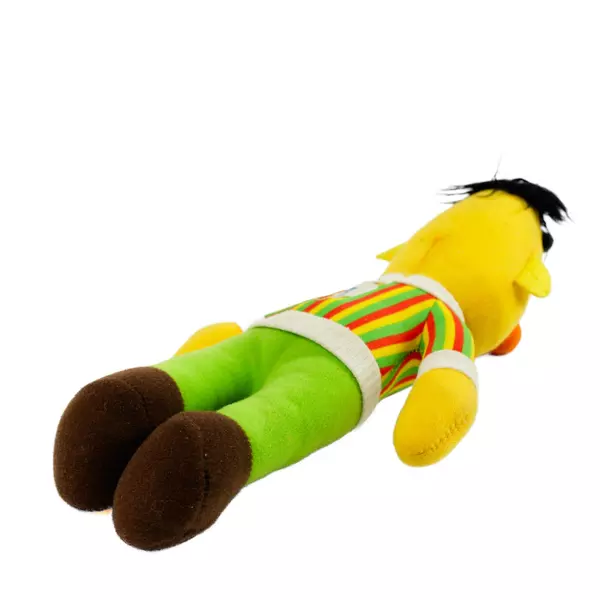 Vintage Hasbro Sesame Street Bert 12" Softies Muppet Plush Toy