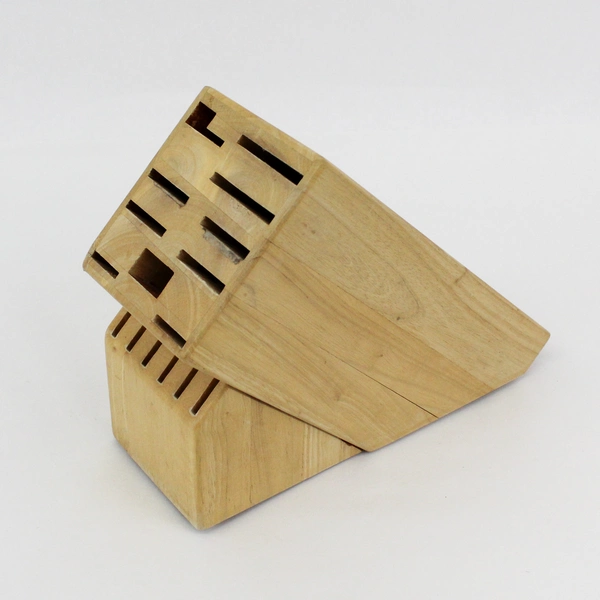 Unbranded 16 Slot Wood Knife Block