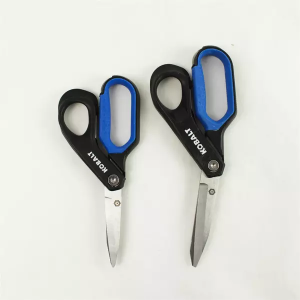 Kobalt Heavy-Duty Scissors 2pc Stainless Steel Home & Office Used