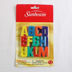 Vintage 2004 Sunbeam Set of 26 Alphabet Magnets