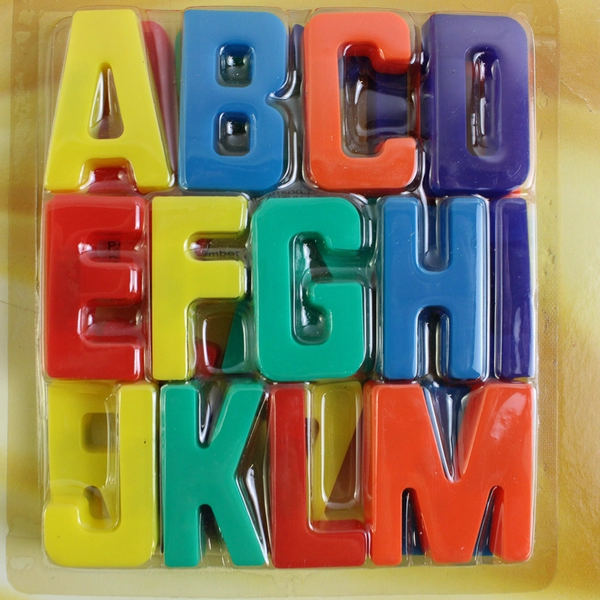Vintage 2004 Sunbeam Set of 26 Alphabet Magnets