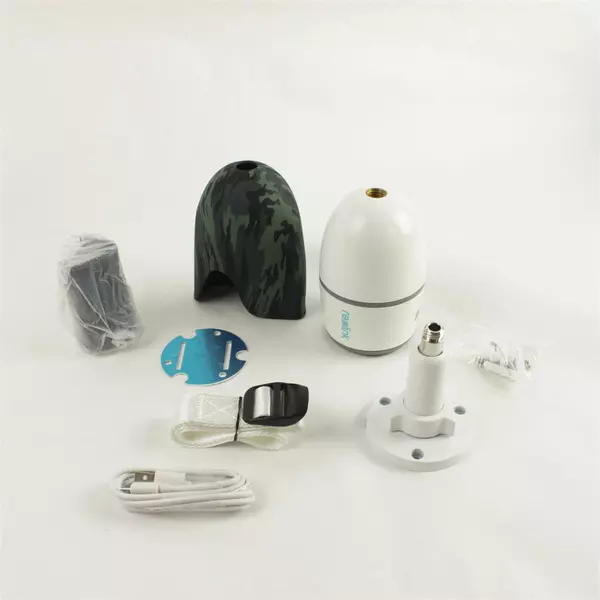 Reolink Go with Solar 4G LTE Mobile Security Camera White Open Box