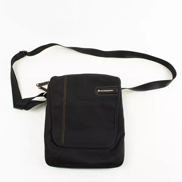 Brenthaven Black Laptop Bag w/ Shoulder Strap Compact 11x9