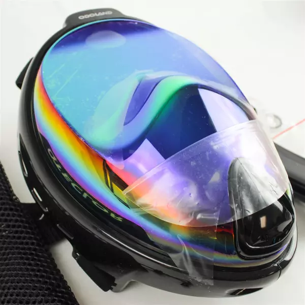 Qteclor Full Face Snorkel Mask Scuba Diving Respirator New