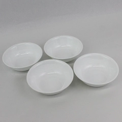 Set of 4 Corelle Dazzling White Vitrelle Cereal Bowls 6"