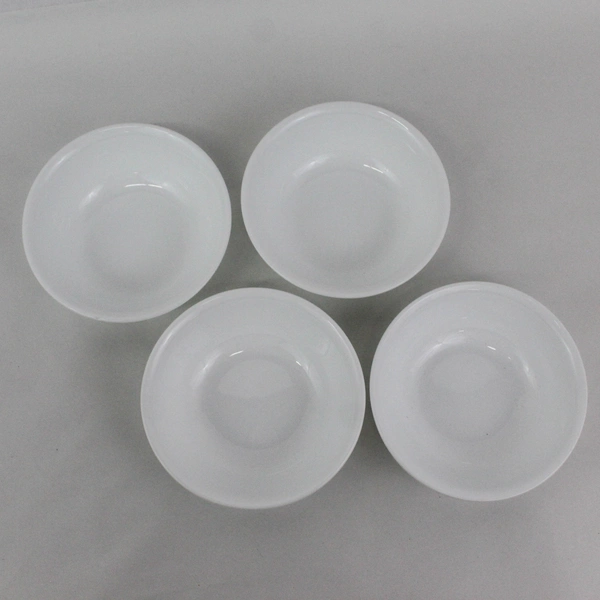 Set of 4 Corelle Dazzling White Vitrelle Cereal Bowls 6"
