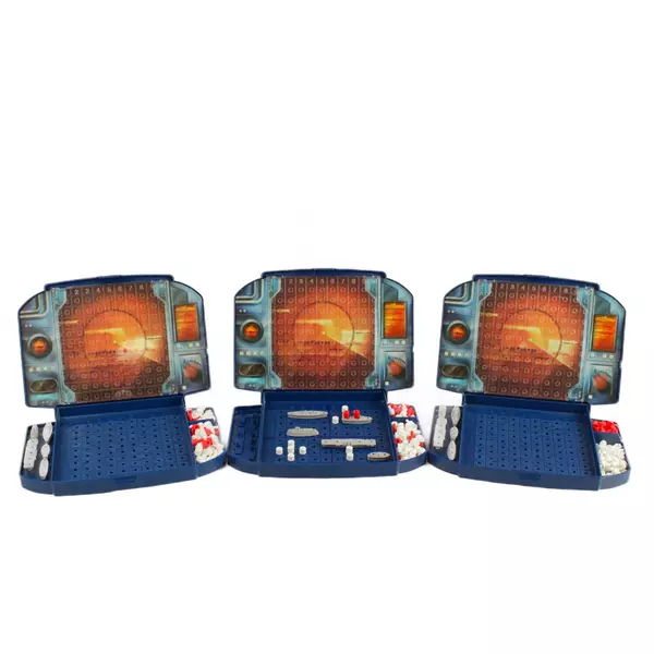 Set of 3 Battleship Games Cases Not Electric Vintage Game
