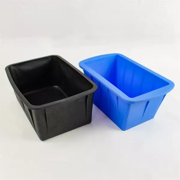 Lot of 2 Silicone Large Ice Block Molds Clear Ice