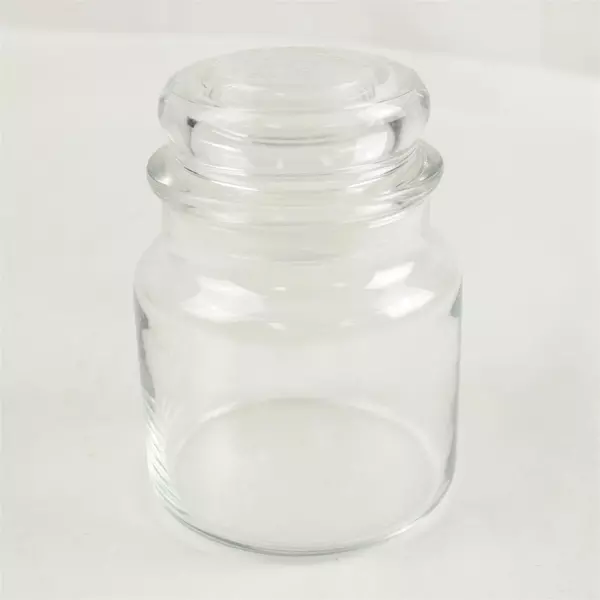 Yankee Candle Empty Glass Jar w/ Lid Craft Storage