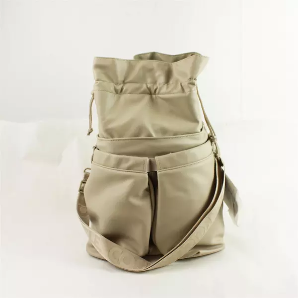 Corkcicle Insulated Beverage Bucket Cooler Bag Beige NWT Portable Ice Bucket