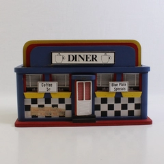 Vtg Chinese Craftsmen Diner Music Box "Let's Have Another Cup of Coffee" Works