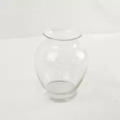 Clear Glass Vase Ginger Jar Design