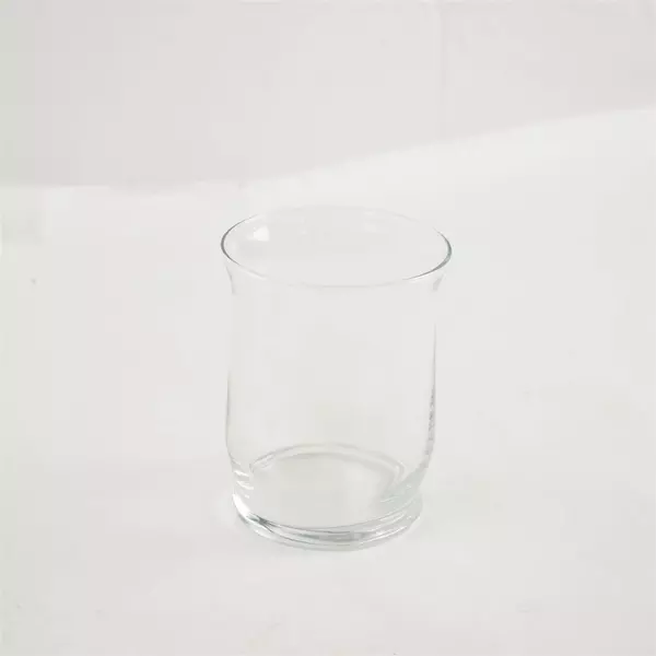 Clear Glass Flower Vase Small 4.5in Bud Centerpiece Classic